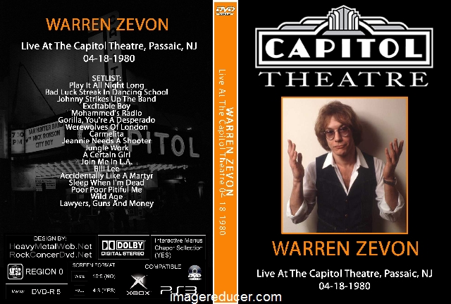 WARREN ZEVON - Live At The Capitol Theatre Passaic NJ 04-18-1980.jpg